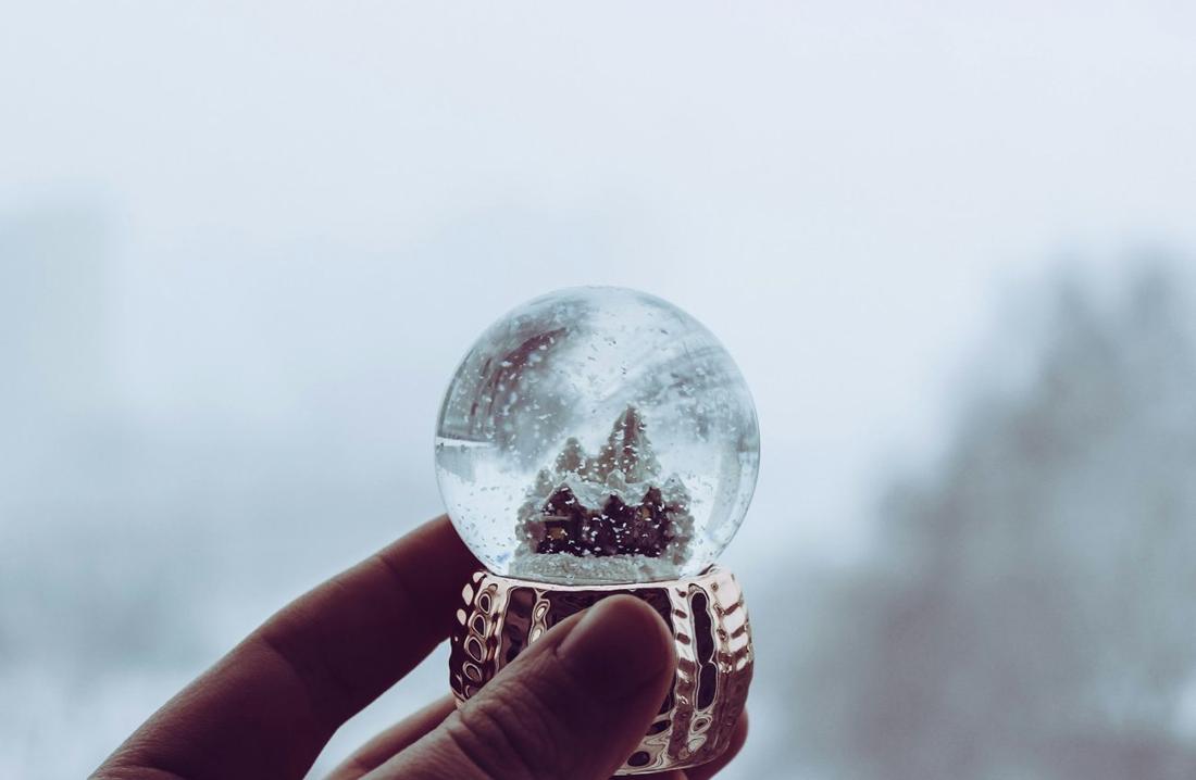 Boules à neige personnalisées en verre
