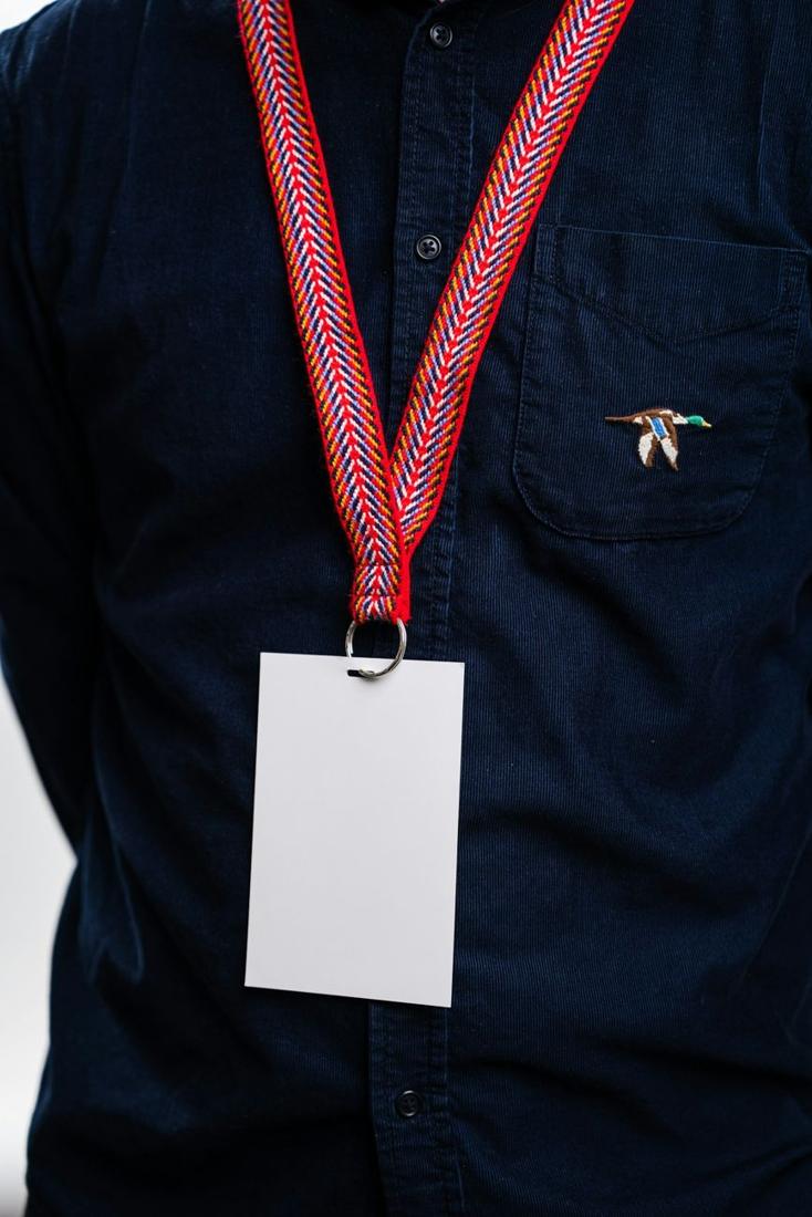 Porte-badges de prestige personnalisés
